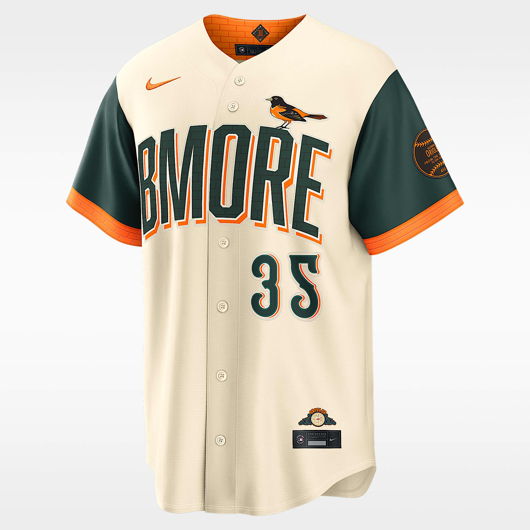 Adley Rutschman Baltimore Orioles City Connect Men's Nike MLB